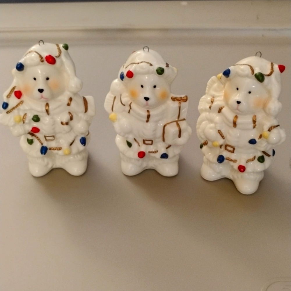 Vintage Christmas Bears